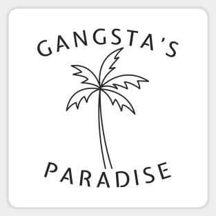 Gangsta's Paradise Sticker